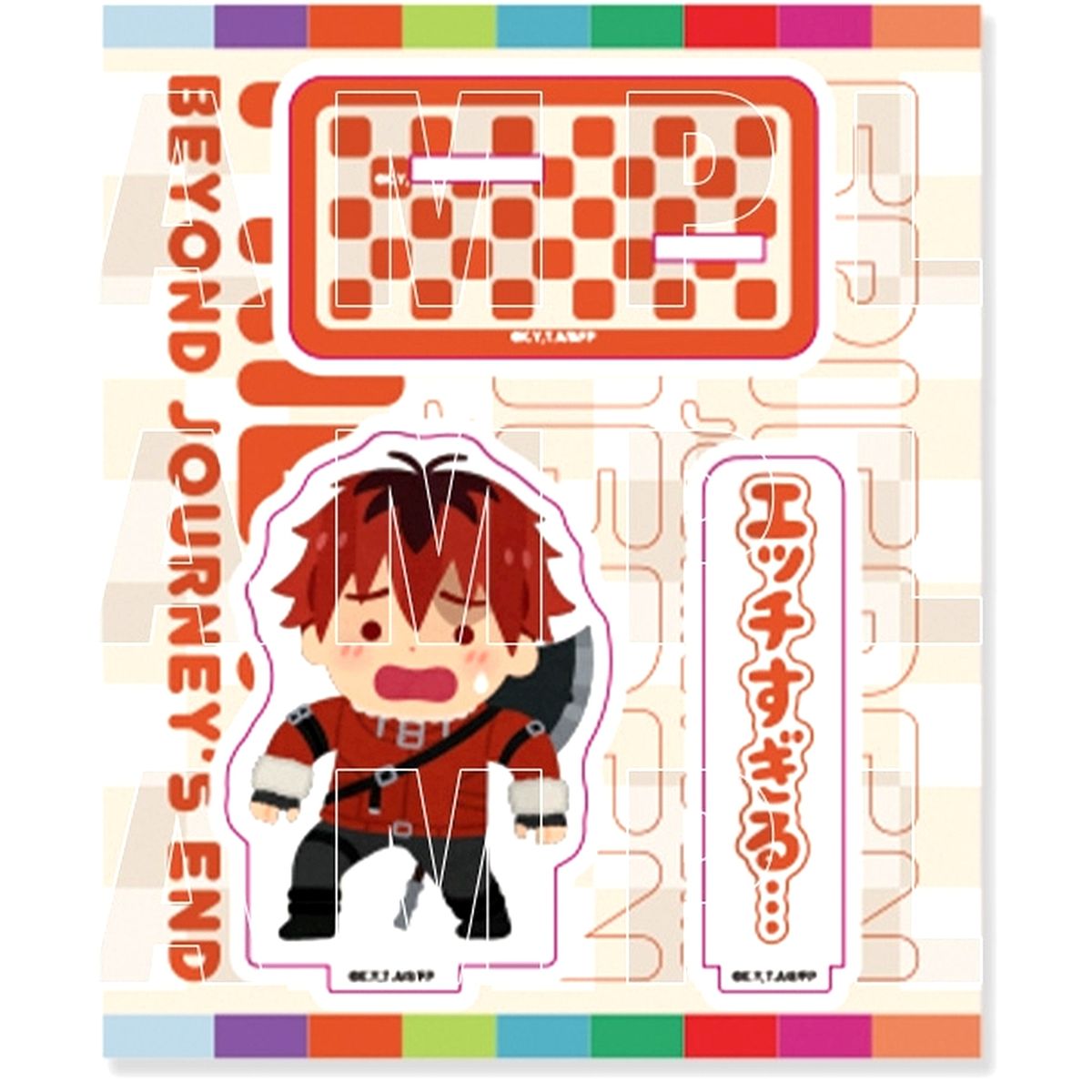 Stark Frieren: Beyond Journey's End x Irasutoya Too Naughty Acrylic Stand [USED]