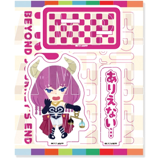 Aura the Guillotine Acrylic Stand Frieren x Irasutoya [USED]