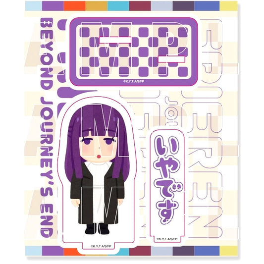 Fern No First Class Mage Exam Edition Acrylic Stand Frieren: Beyond Journey's End x Irasutoya [USED]