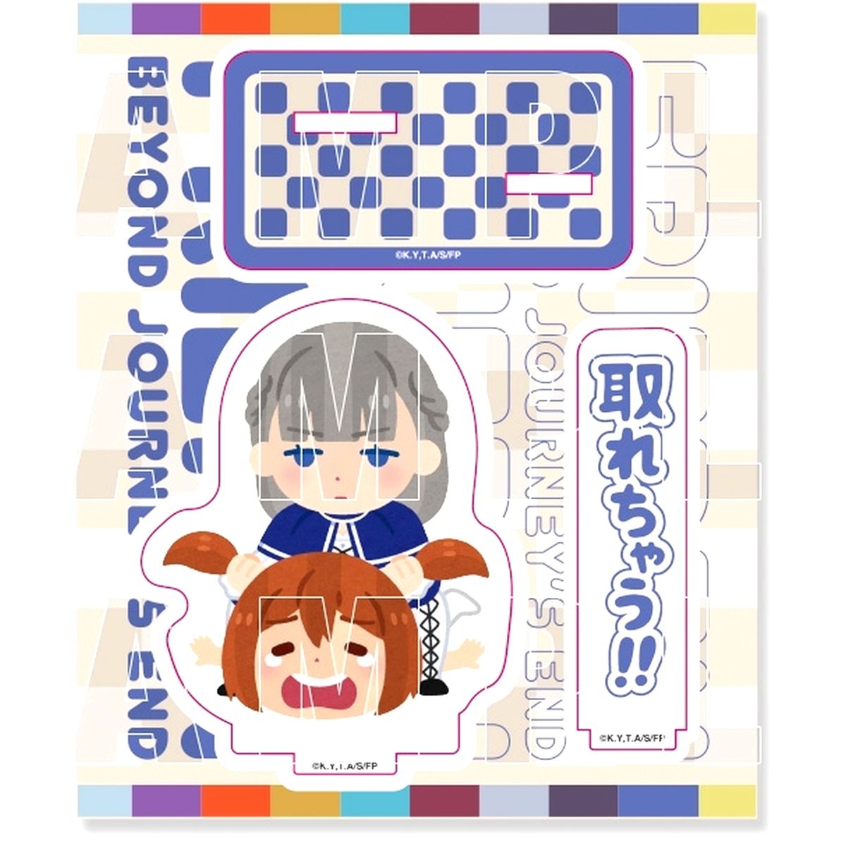 Lawine, Kanne First Class Mage Exam Arc Acrylic Stand Frieren: Beyond Journey's End x Irasutoya [USED]