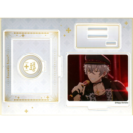 Koga Oogami Deadmans Costume Ver. Ensemble Stars!! Reminiscence Selection POP-UP STORE Crossroads Frame Acrylic Stand [USED]