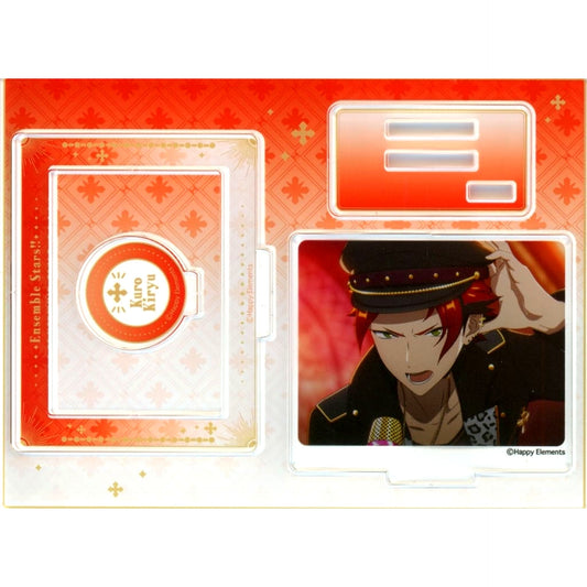 Kuro Kiryu Ensemble Stars!! Reminiscence Selection POP-UP STORE Crossroad Frame Acrylic Stand Deadman's Costume Ver. [USED]