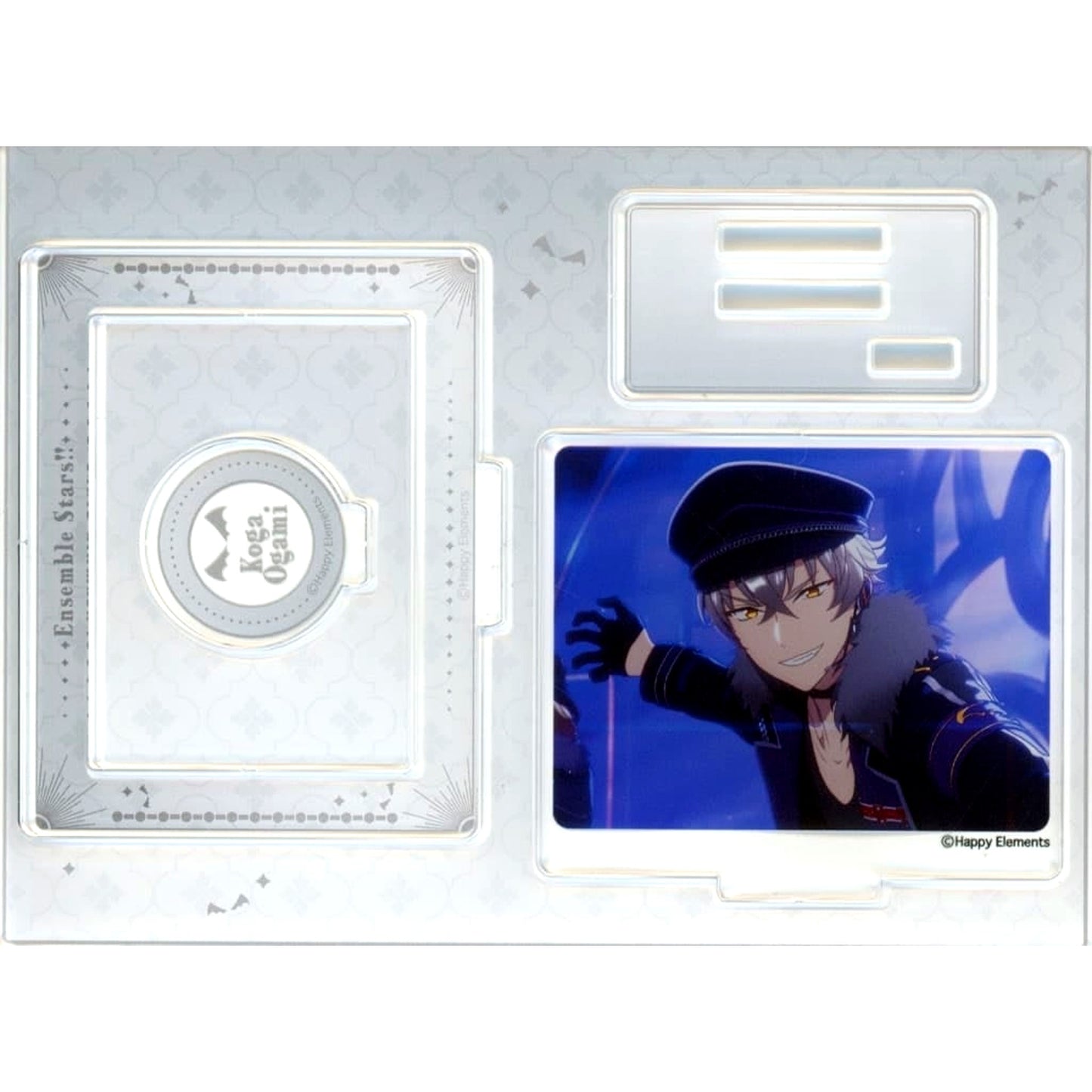 Koga Ogami Ensemble Stars!! Reminiscence Selection POP-UP STORE Crossroad Frame Acrylic Stand UNDEAD Costume Ver. [USED]