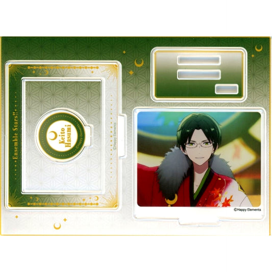 Keito Hasumi Ensemble Stars!! Reminiscence Selection POP-UP STORE Crossroad Frame Acrylic Stand Akatsuki Costume Ver. [USED]
