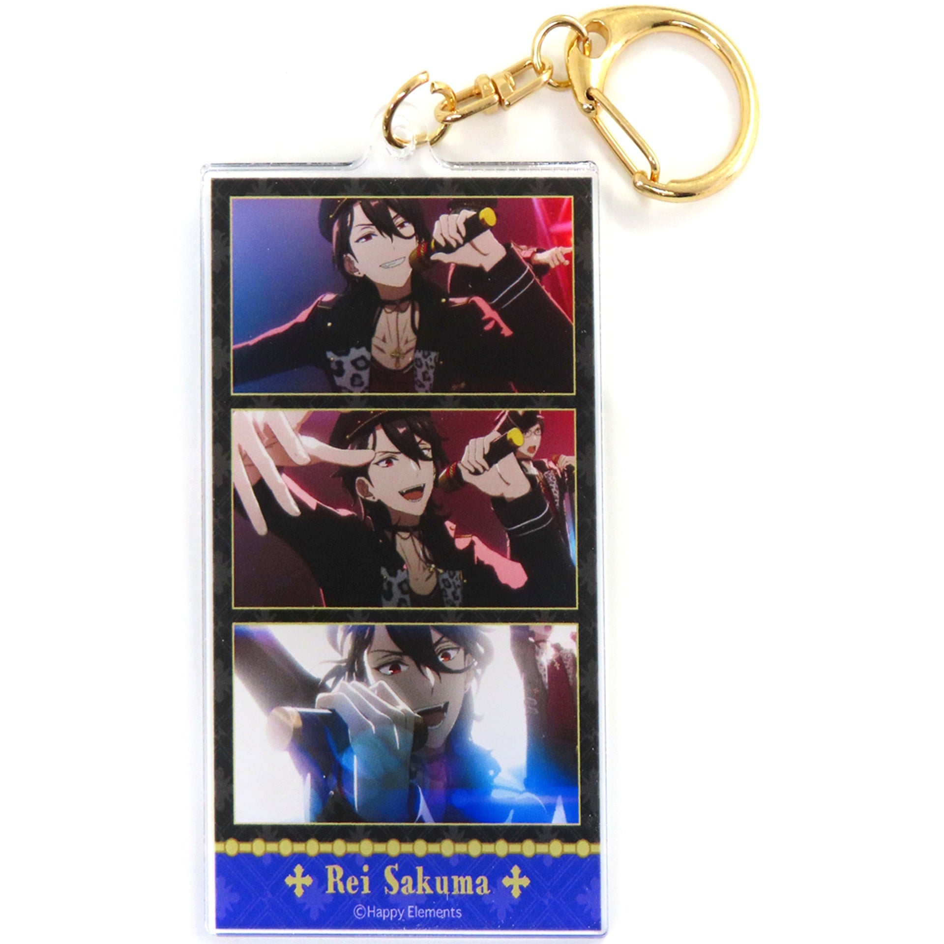 Rei Sakuma Deadmans Outfit Ver. Ensemble Stars!! Reminiscence Selection POP-UP STORE Crossroad Trading Acrylic Keychain [USED]