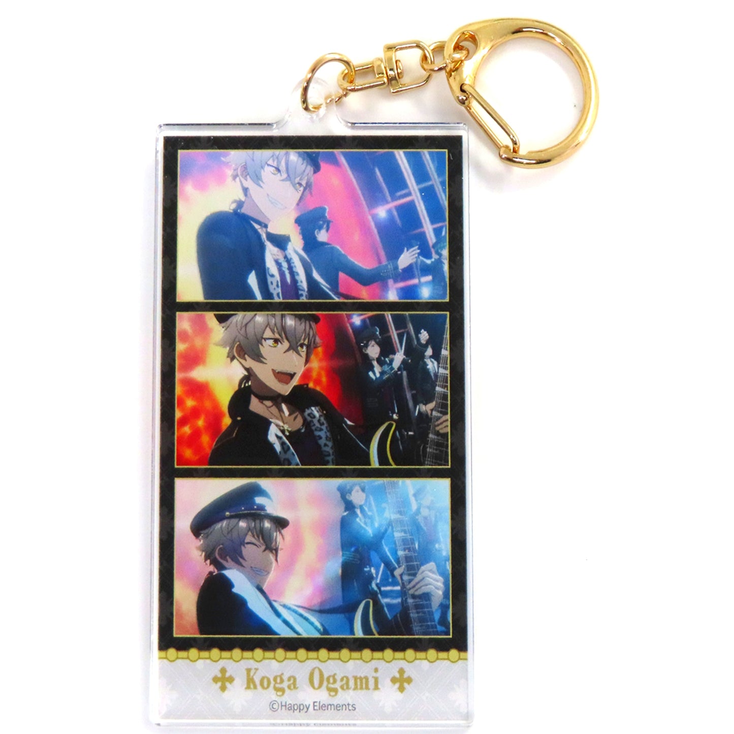 Koga Oogami Deadmans Outfit Ver. Ensemble Stars!! Reminiscence Selection POP-UP STORE Crossroad Trading Acrylic Keychain [USED]