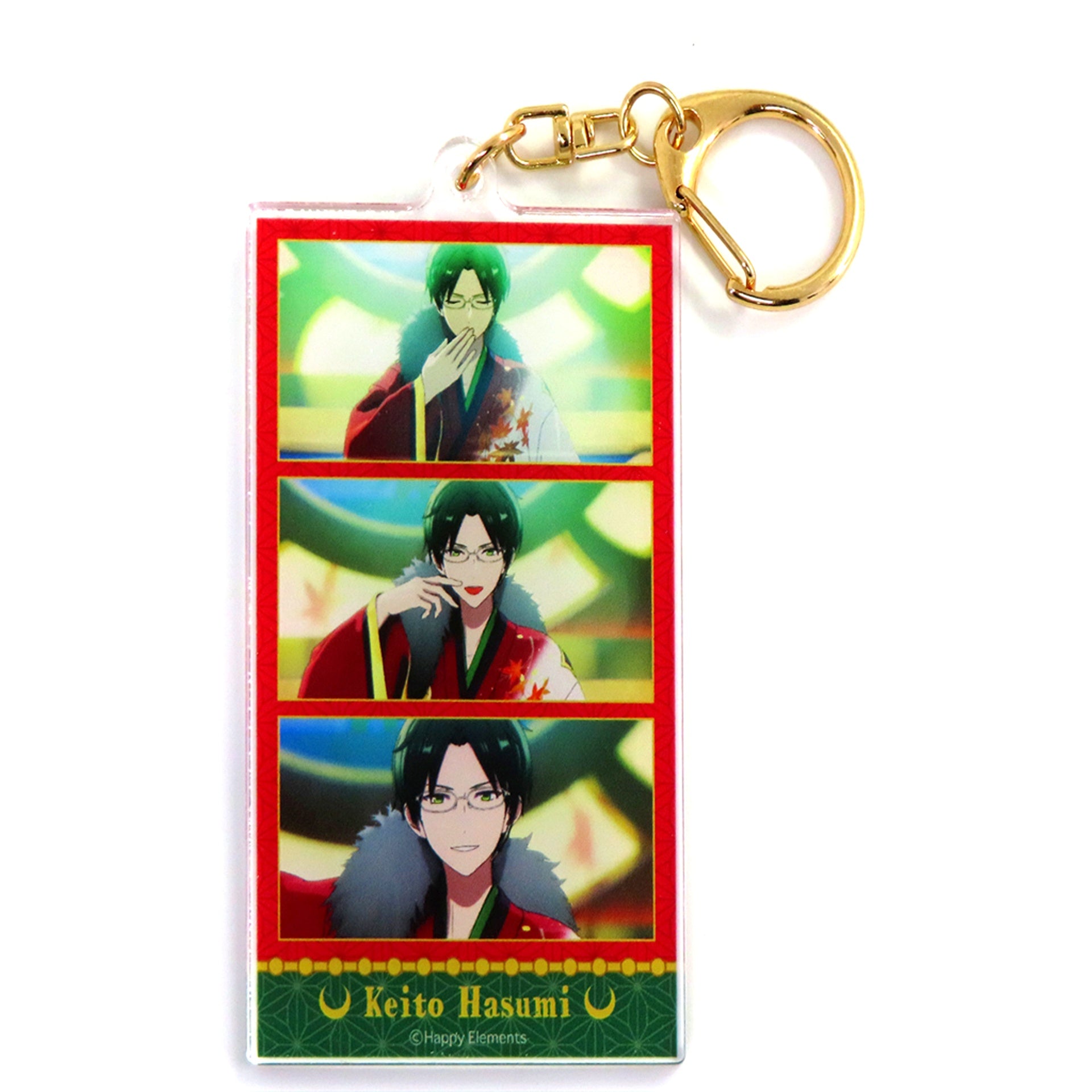 Keito Hasumi Akatsuki Outfit Ver. Ensemble Stars!! Trading Acrylic Keychain Reminiscence Selection POP-UP STORE Crossroad [USED]