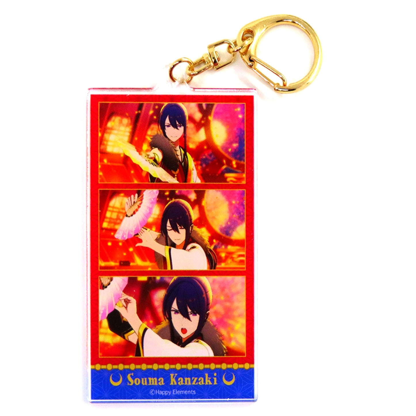 Soma Kanzaki Ensemble Stars!! Reminiscence Selection POP-UP STORE Crossroad Trading Acrylic Keychain [USED]