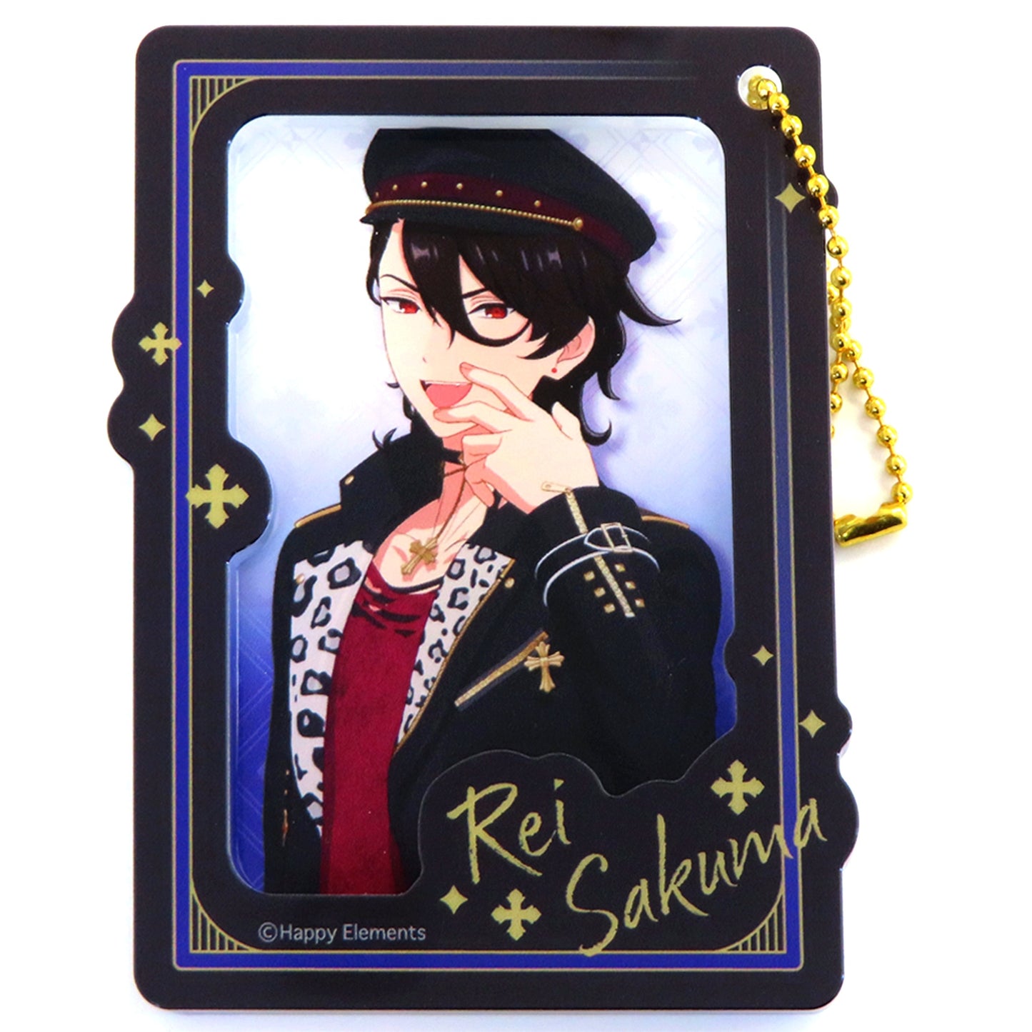 Rei Sakuma Deadmans Outfit Ver. Ensemble Stars!! Reminiscence Selection POP-UP STORE Crossroad Acrylic Keychain 2.5 [USED]