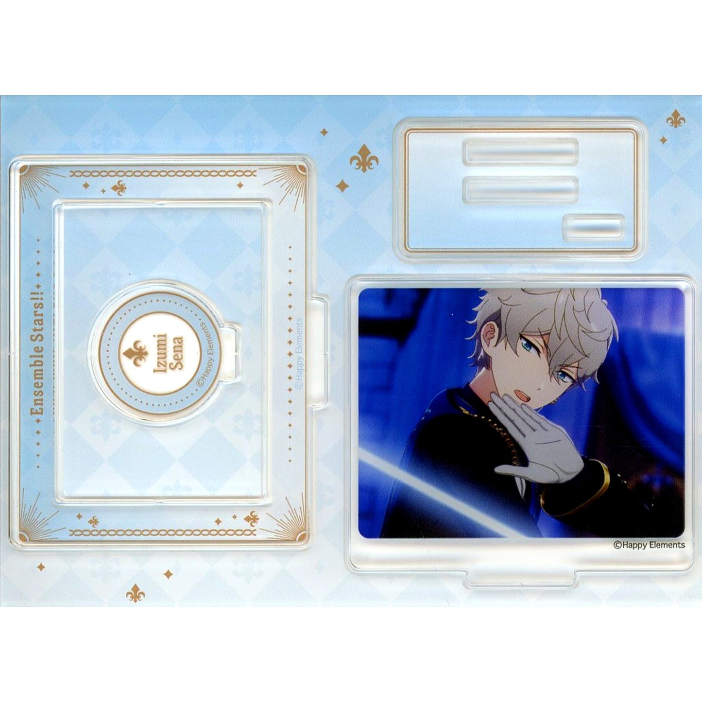 Izumi Sena Checkmate Costume Ver. Ensemble Stars!! Reminiscence Selection POP-UP STORE Checkmate Frame Acrylic Stand [USED]