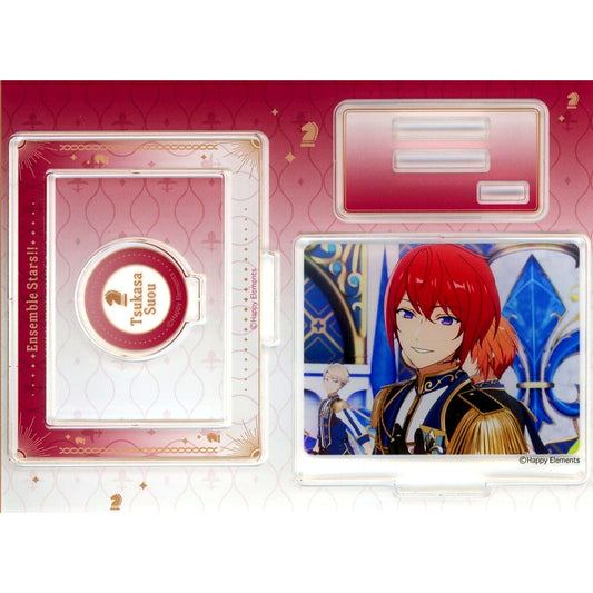 Tsukasa Suou Ensemble Stars!! Reminiscence Selection POP-UP STORE Checkmate Frame Acrylic Stand Knights Costume Ver. [USED]