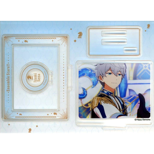 Izumi Sena Ensemble Stars!! Reminiscence Selection POP-UP STORE Checkmate Frame Acrylic Stand Knights Costume Ver. [USED]