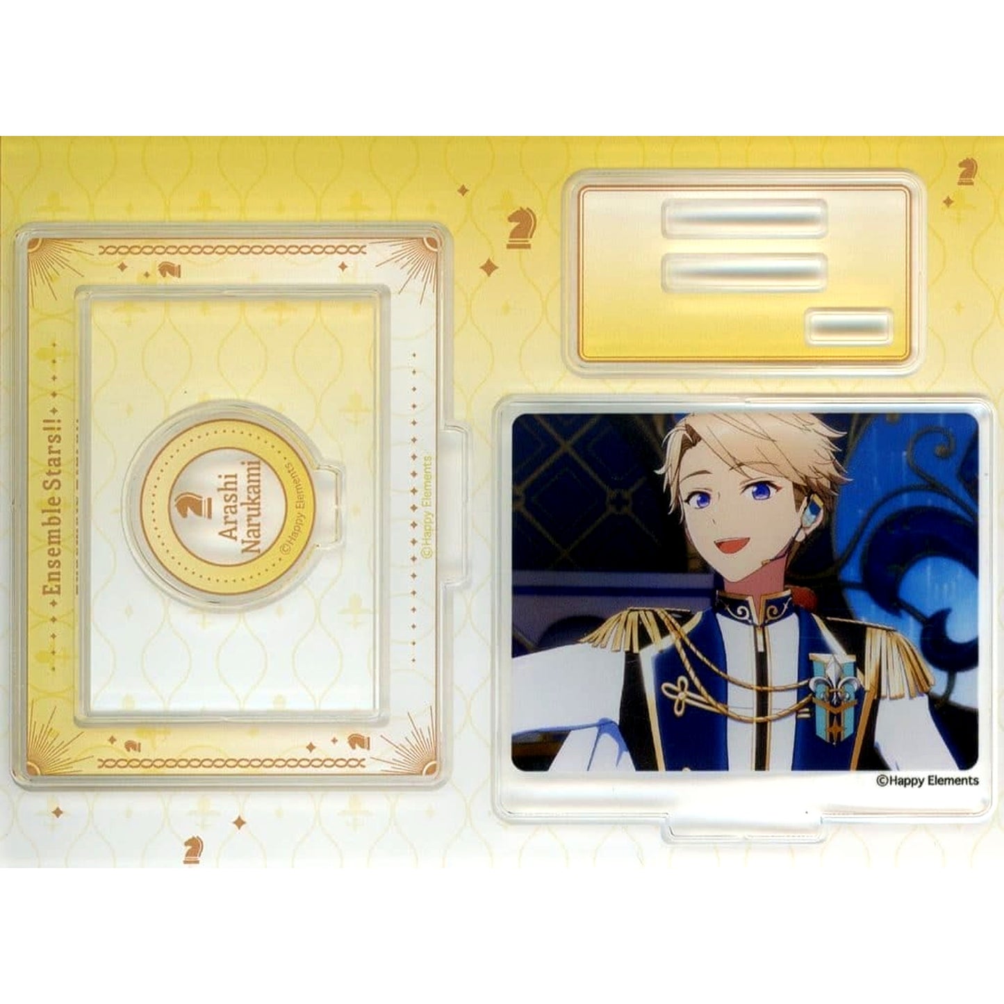 Arashi Narukami Ensemble Stars!! Reminiscence Selection POP-UP STORE Checkmate Frame Acrylic Stand Knights Costume Ver. [USED]