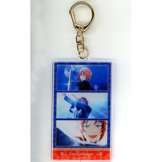 Leo Tsukinaga Checkmate Outfit Ver. Ensemble Stars!! Reminiscence Selection POP-UP STORE Checkmate Trading Acrylic Keychain [USED]