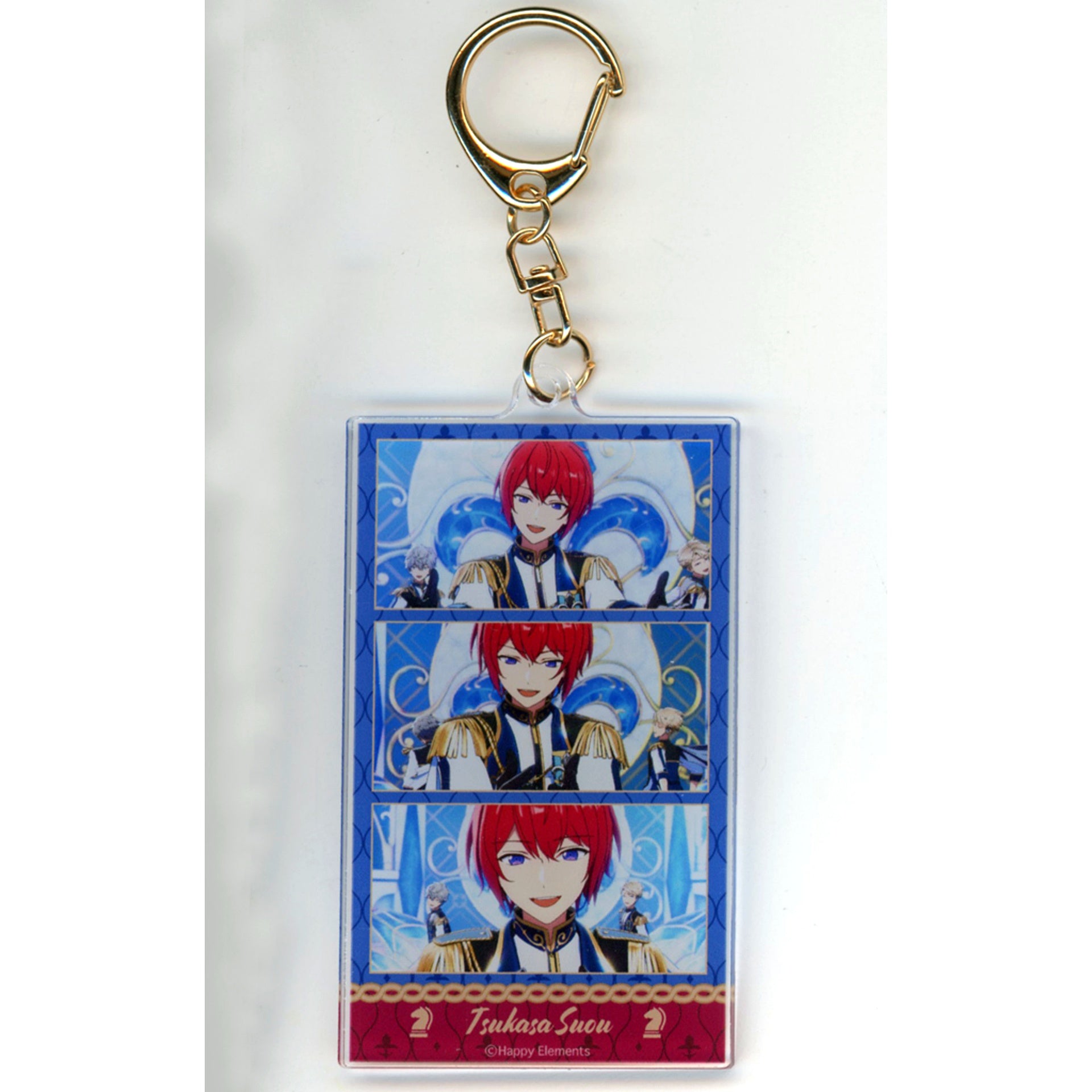 Tsukasa Suou Knights Outfit Ver. Ensemble Stars!! Trading Acrylic Keychain Reminiscence Selection POP-UP STORE Checkmate [USED]