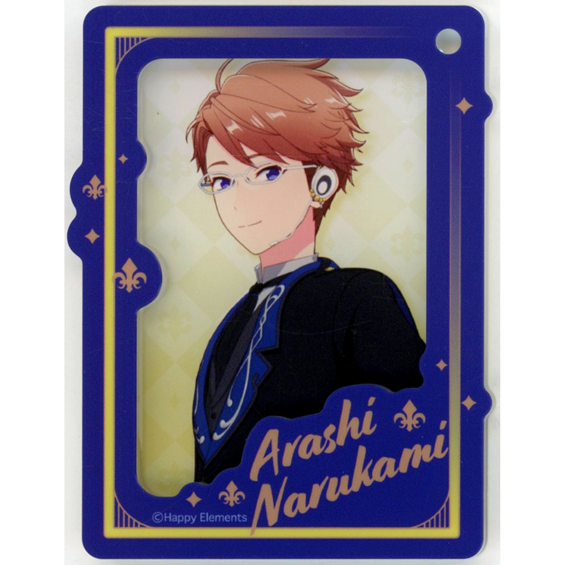 Arashi Narukami Checkmate Outfit Ver. Ensemble Stars!! Checkmate Acrylic Keychain 2.5 Reminiscence Selection POP-UP STORE [USED]