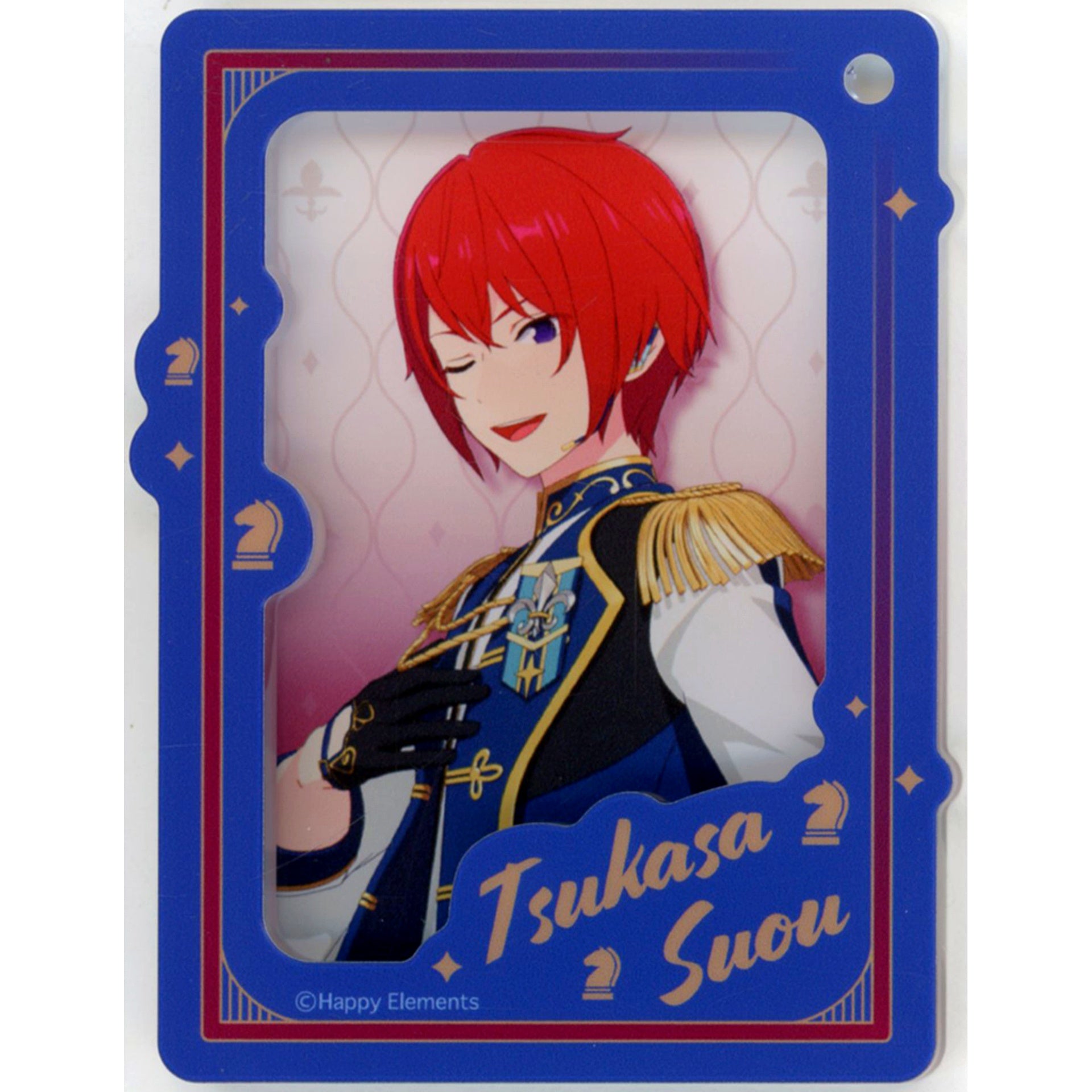 Tsukasa Suou Knights Outfit Ver. Ensemble Stars!! Checkmate Acrylic Keychain 2.5 Reminiscence Selection POP-UP STORE [USED]