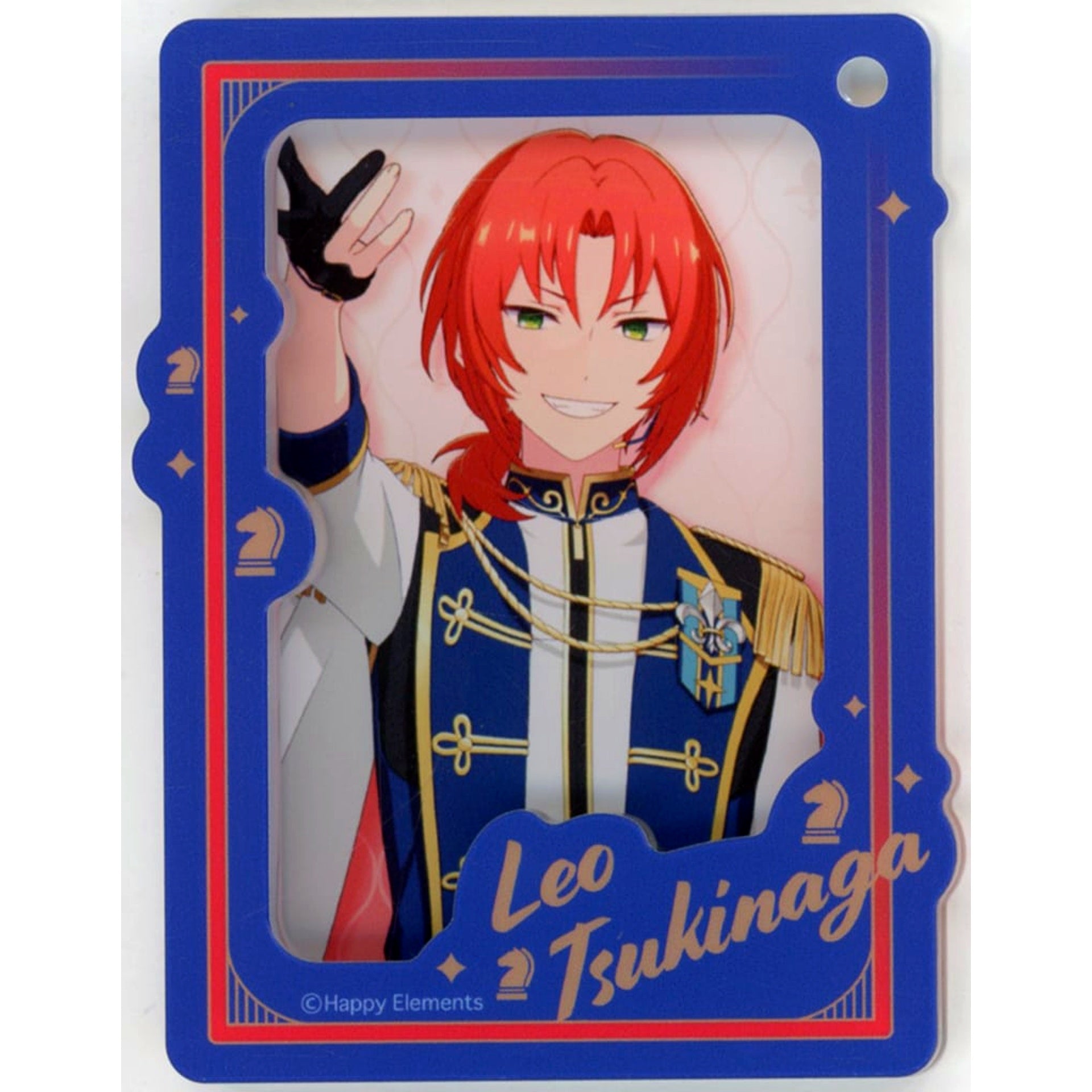 Leo Tsukinaga Knights Outfit Ver. Ensemble Stars!! Checkmate Acrylic Keychain 2.5 Reminiscence Selection POP-UP STORE [USED]