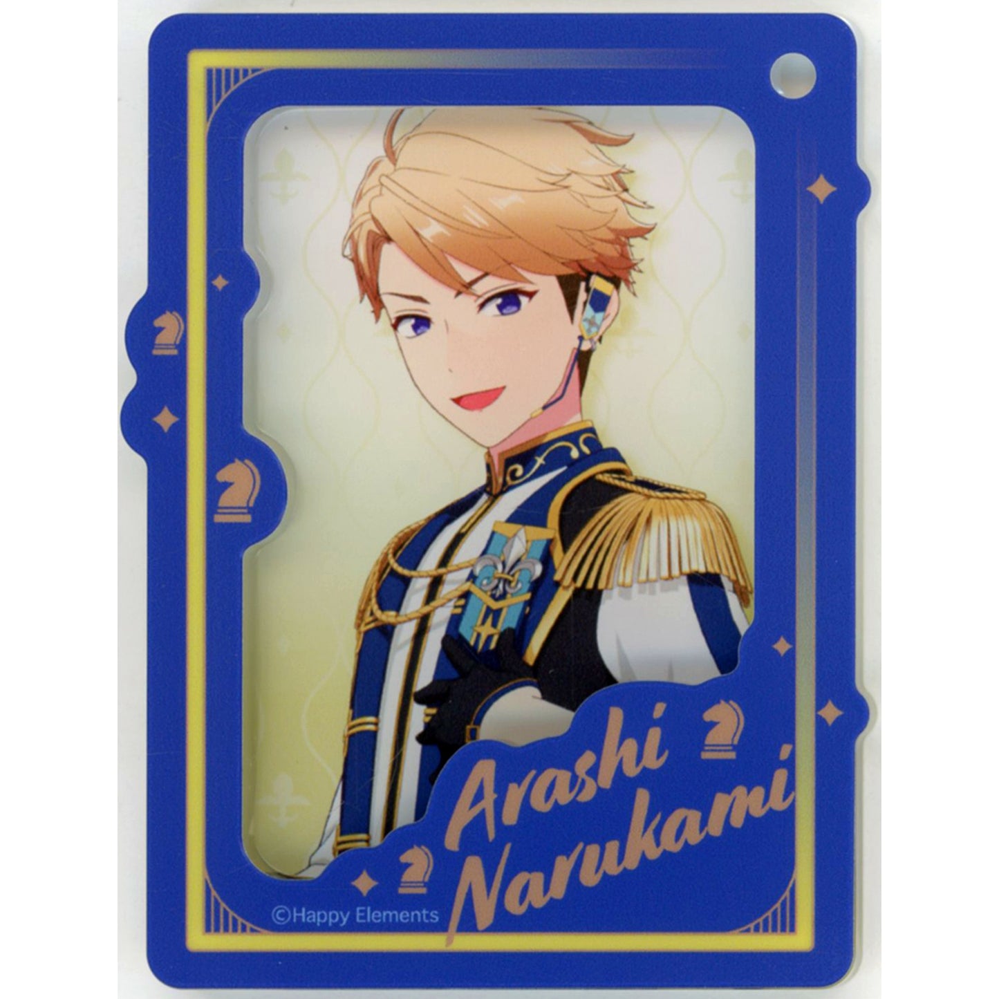 Arashi Narukami Knights Outfit Ver. Ensemble Stars!! Checkmate Acrylic Keychain 2.5 Reminiscence Selection POP-UP STORE [USED]
