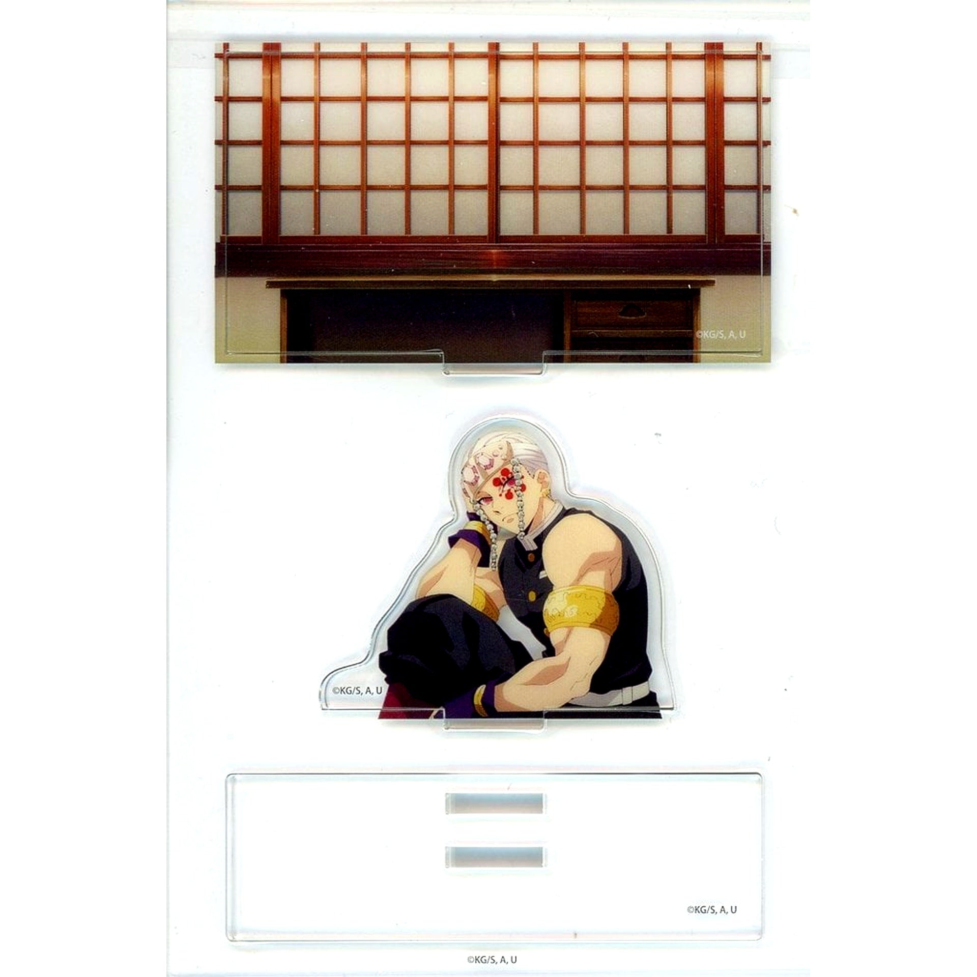 Tengen Uzui Shoji Demon Slayer Sound Hashira & Wind Hashira Cafe in ufotable Cafe / Machi Asobi CAFE Tengen Uzui Random Mini Diorama Acrylic Stand [USED]