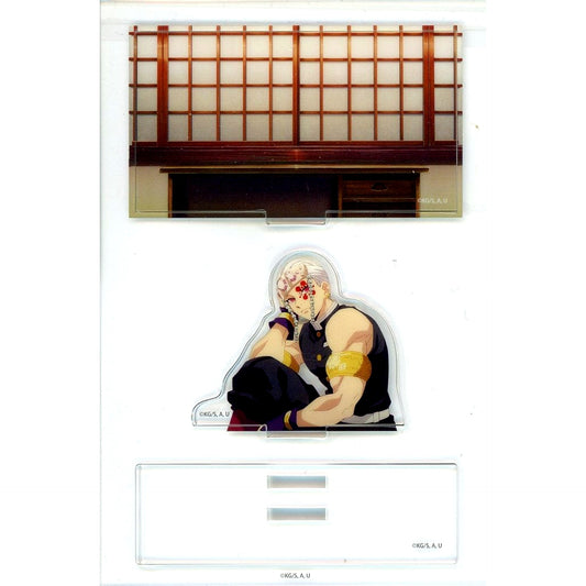 Tengen Uzui Shoji Demon Slayer Sound Hashira & Wind Hashira Cafe in ufotable Cafe / Machi Asobi CAFE Tengen Uzui Random Mini Diorama Acrylic Stand [USED]