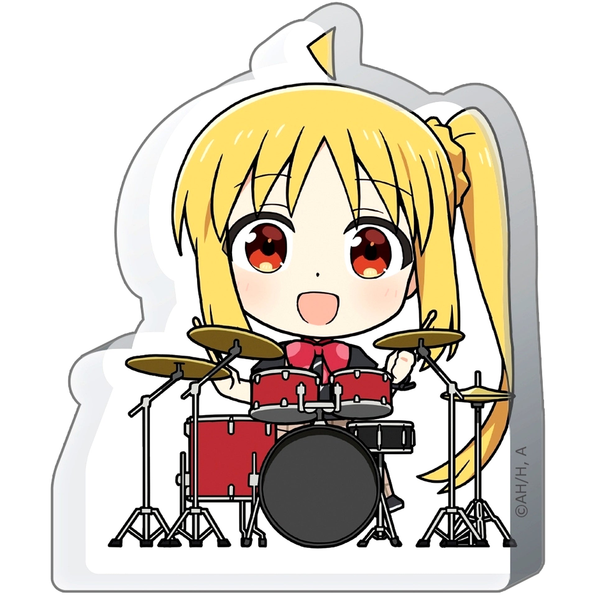 Nijika Ijichi Band T-shirt Ver. Bocchi the Rock! Thick Acrylic Stand [USED]