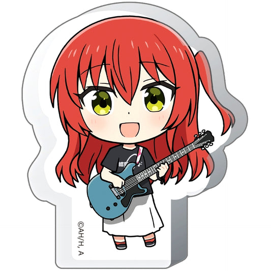 Ikuyo Kita Band T-shirt Ver. Bocchi the Rock! Thick Acrylic Stand [USED]