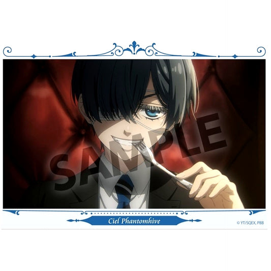 Ciel Phantomhive A6 Visual Acrylic Plate Black Butler Public School Arc [USED]
