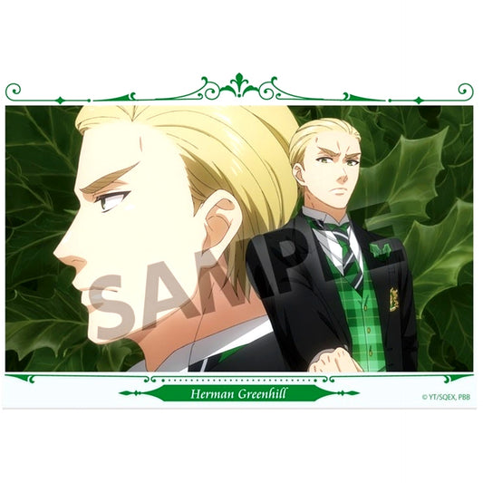 Herman Greenhill A6 Visual Acrylic Plate Black Butler Public School Arc [USED]