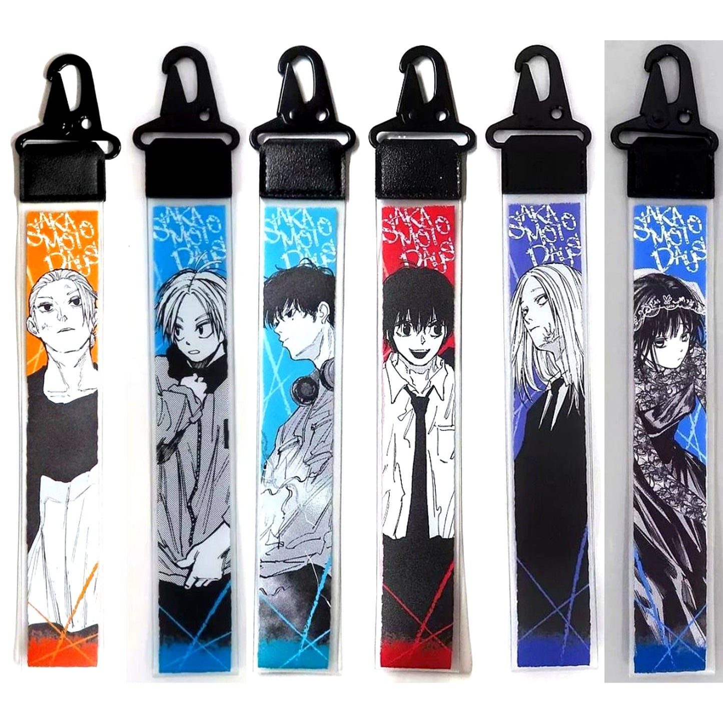 Set of 6 SAKAMOTO DAYS BIG Strap Collection Vol.1 [USED]