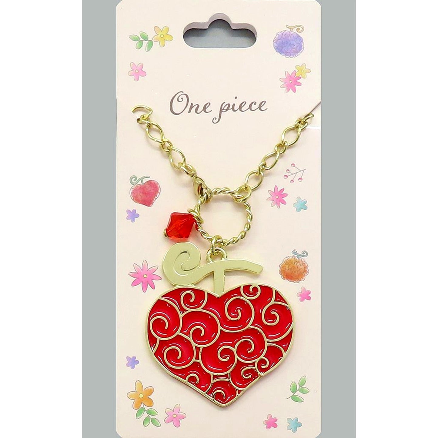 Op-Op Fruit One Piece Yurufuwa Devil Fruit Series Stained Glass Style Devil Fruit Charm [USED]