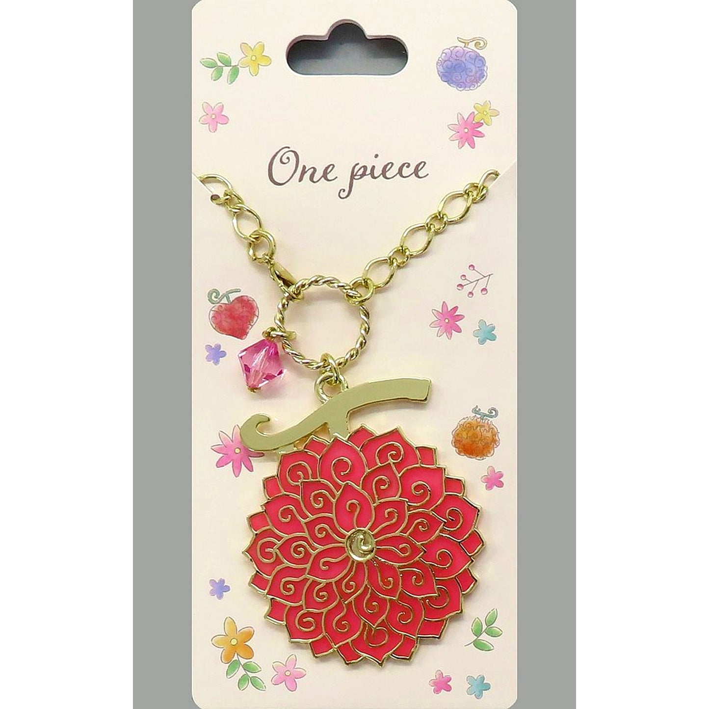 Hana Hana no Mi One Piece Yurufuwa Devil Fruit Series Stained Glass Style Devil Fruit Charm [USED]