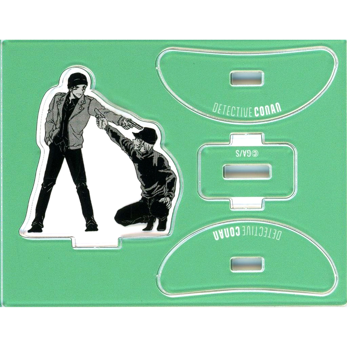 Shuichi Akai, Toru Amuro Waving Acrylic Stand Detective Conan Tottori Airport Exclusive [USED]