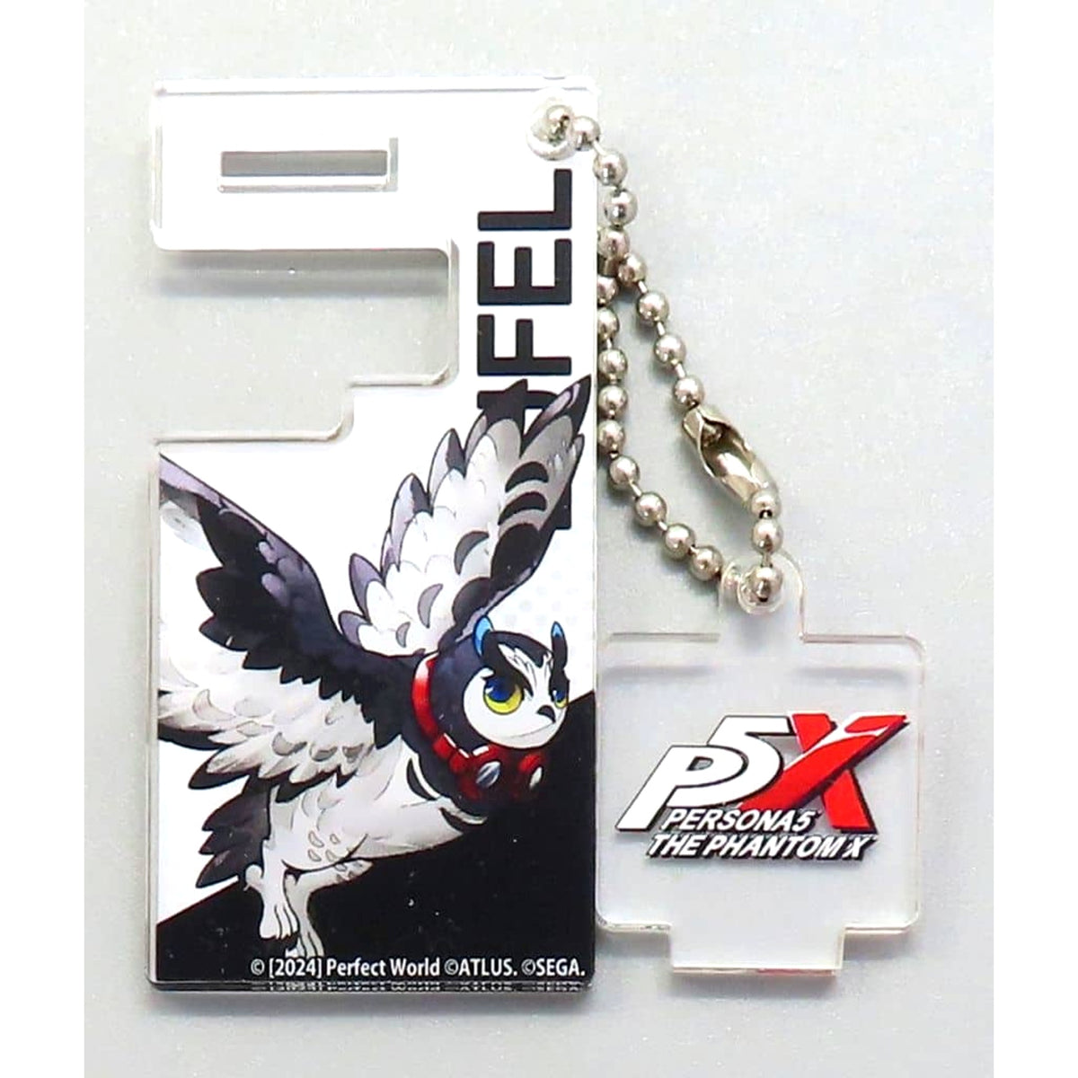 Persona 5 The Royal & The Phantom X Lufel Trading Smartphone Stand Keychain Animax Cafe+ Limited Keychains [USED]