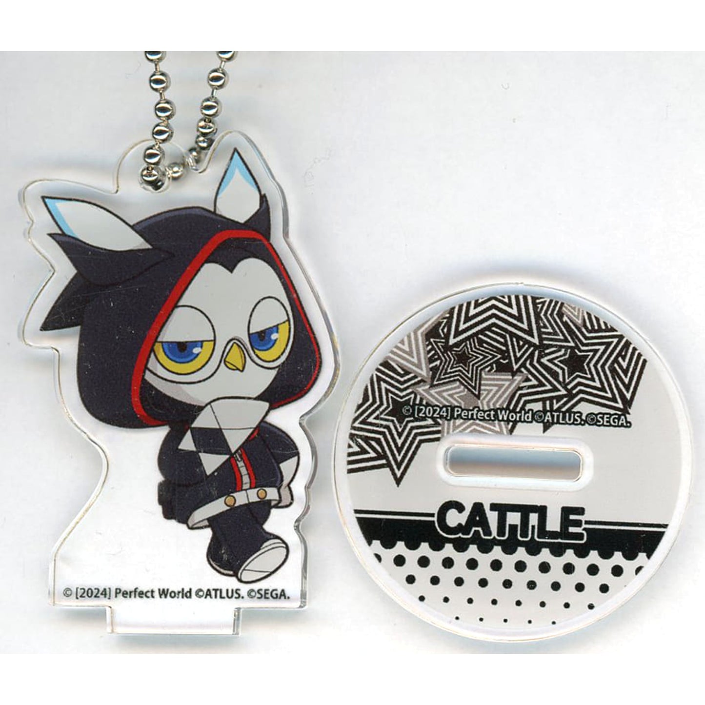 Persona 5 The Royal & The Phantom X Lufel Trading Acrylic Stand Keychain Animax Cafe+ Limited Acrylic Stands [USED]