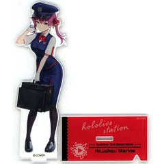 Virtual YouTuber hololive Houshou Marine Acrylic Stand hololive Station Ver. Vol.2 hololive production official shop in Tokyo Station [USED]