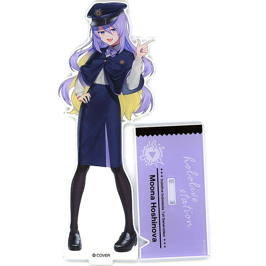 Moona Hoshinova hololive Station Ver. Vol. 2 Acrylic Stand Virtual YouTuber Hololive hololive production official shop in Tokyo Station [USED]