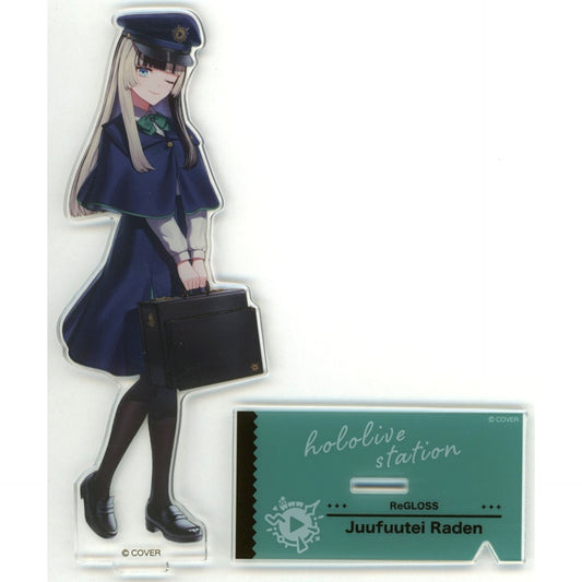 Juufuutei Raden Acrylic Stand Hololive Station Ver. Vol. 2 Virtual YouTuber Hololive Production Official Shop in Tokyo Station [USED]