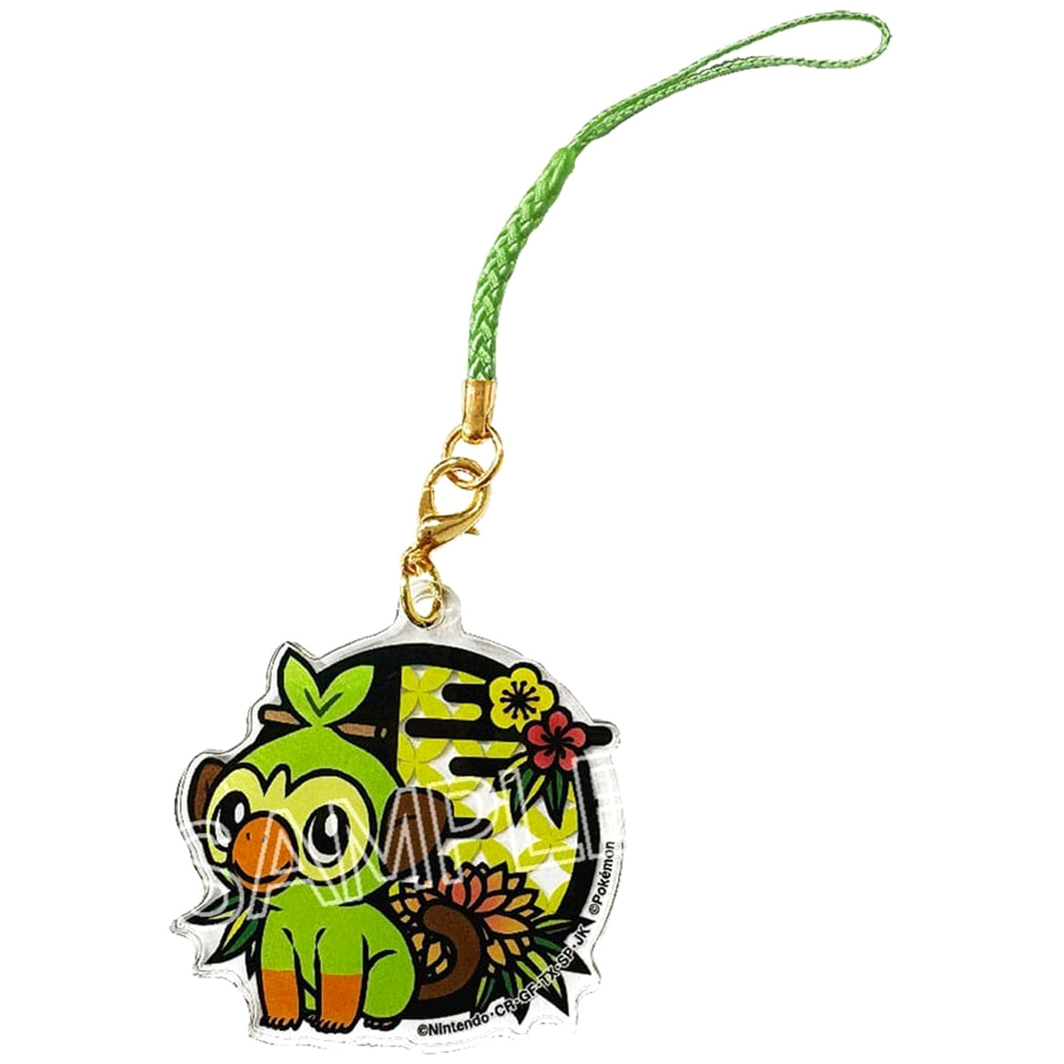Pokemon Grookey Cutout Series Acrylic Netsuke A Acrylic Item [USED]