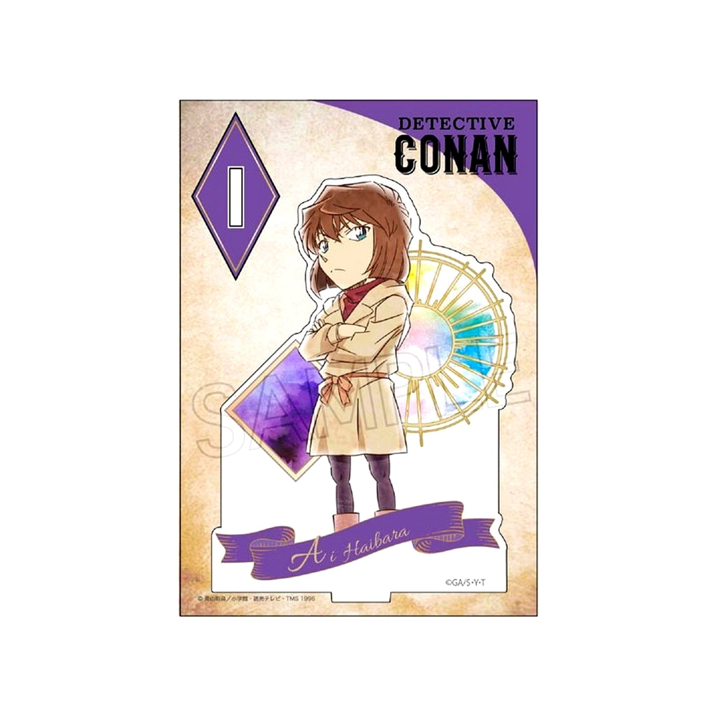 Ai Haibara Detective Conan Vintage Series Acrylic Stand Vol. 8 [USED]