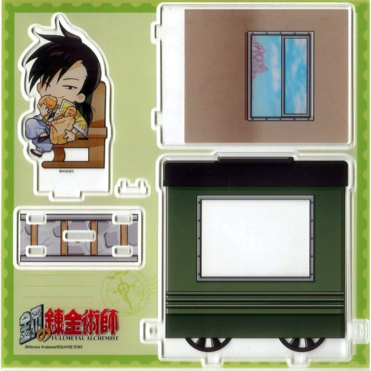 Ling Yao Connecting Acrylic Figure Marukuji Fullmetal Alchemist Train journey Ver. Daikichi 05 [USED]