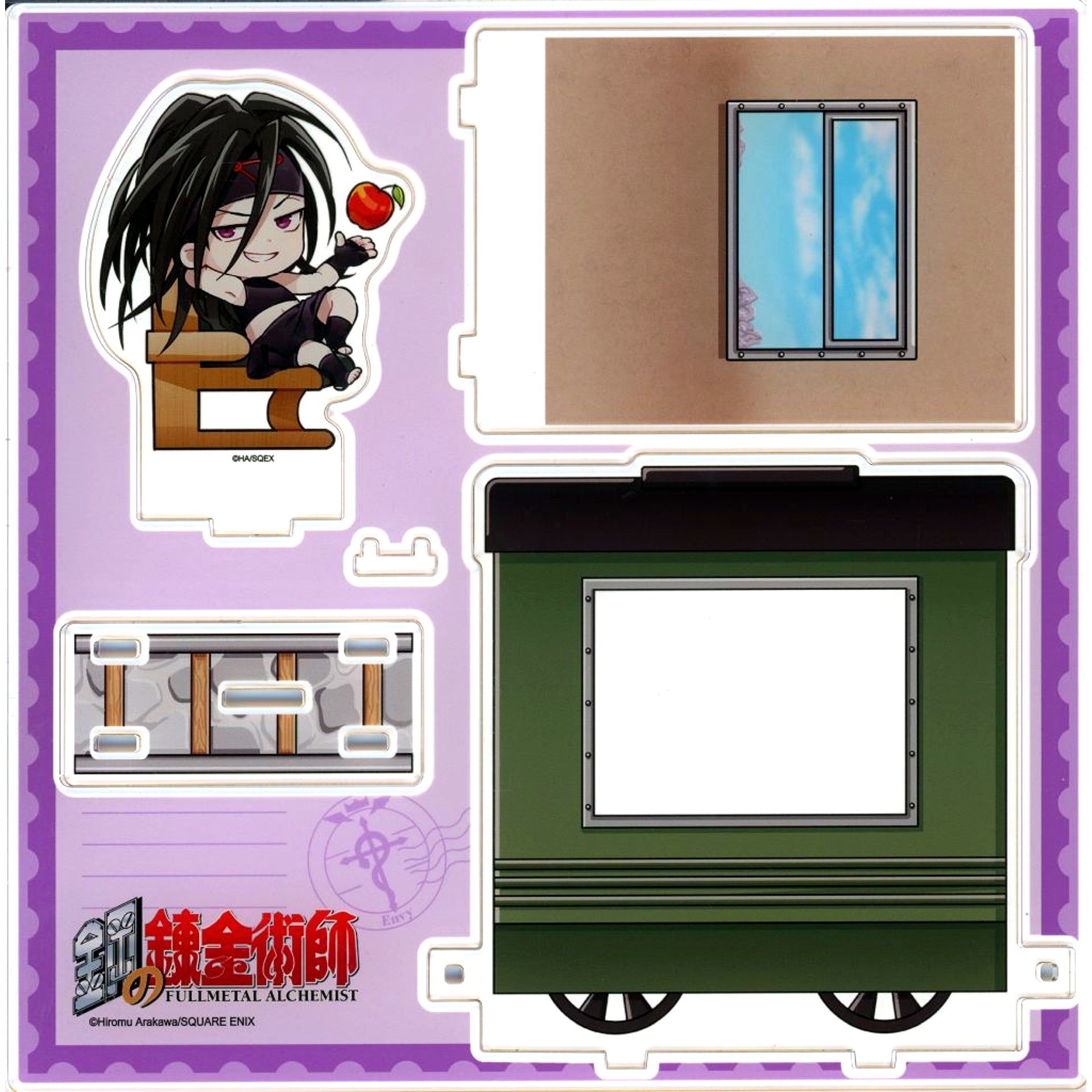 Envy Daikichi 06 Fullmetal Alchemist Marukuji Train journey Ver. Connectable Acrylic Figure [USED]