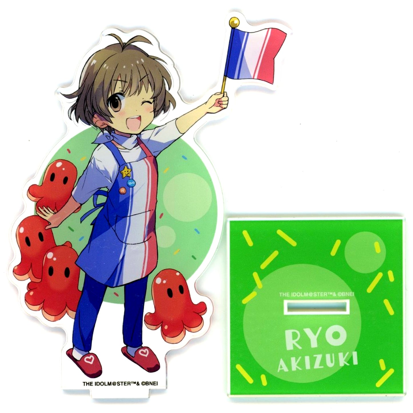 Ryo Akizuki The Idolmaster SideM Acrylic Stand x Rei Izumi Collabo Illustration Vol. 2 [USED]