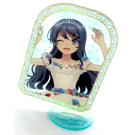 Mai Sakurajima White Dress Another B-6 Prize Acrylic Stand Figure Kujibikido Rascal Does Not Dream of Bunny Girl Senpai Mai Sakurajima Happy Birthday Kuji 2024 [USED]