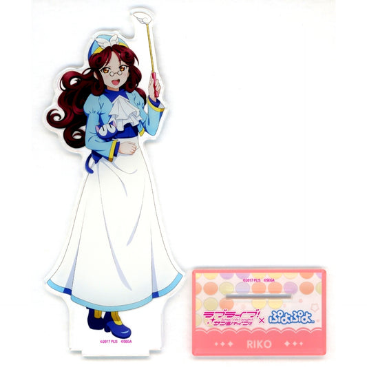 Riko Sakurauchi Big Acrylic Stand Love Live! Sunshine!! x Puyo Puyo POP UP SHOP [USED]