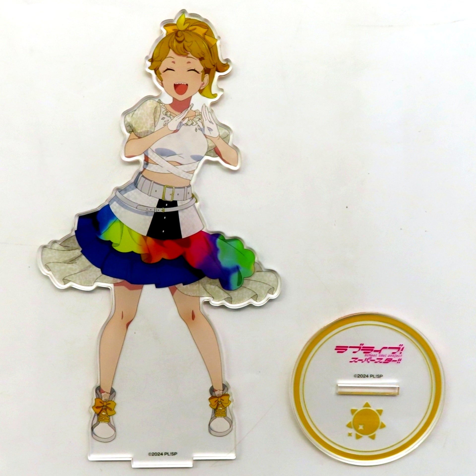 Yuna Hijirisawa Sunny Passion MG Maximum Grade Acrylic Stand Love Live! Superstar!! LoveLive! series Official Store School idol theater Goods [USED]