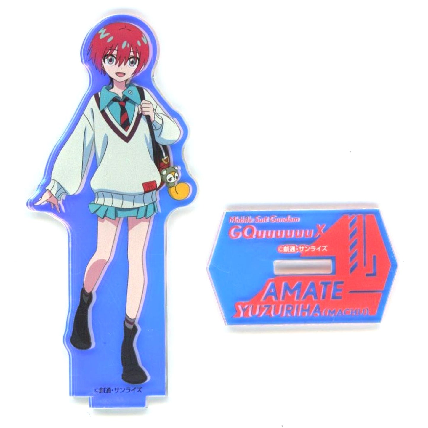 Amate Yuzuriha (Machu) Mobile Suit Gundam GQuuuuuuX Glitter Acrylic Stand Limited Official Shop [USED]