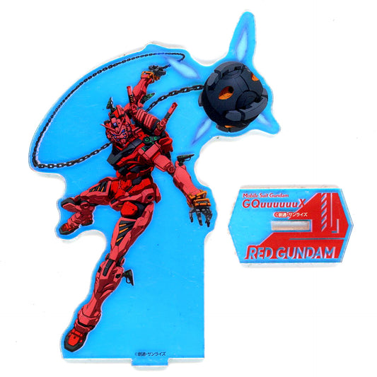 Red Gundam Mobile Suit Gundam G-Witch Glitter Acrylic Stand Limited Time Official Shop [USED]