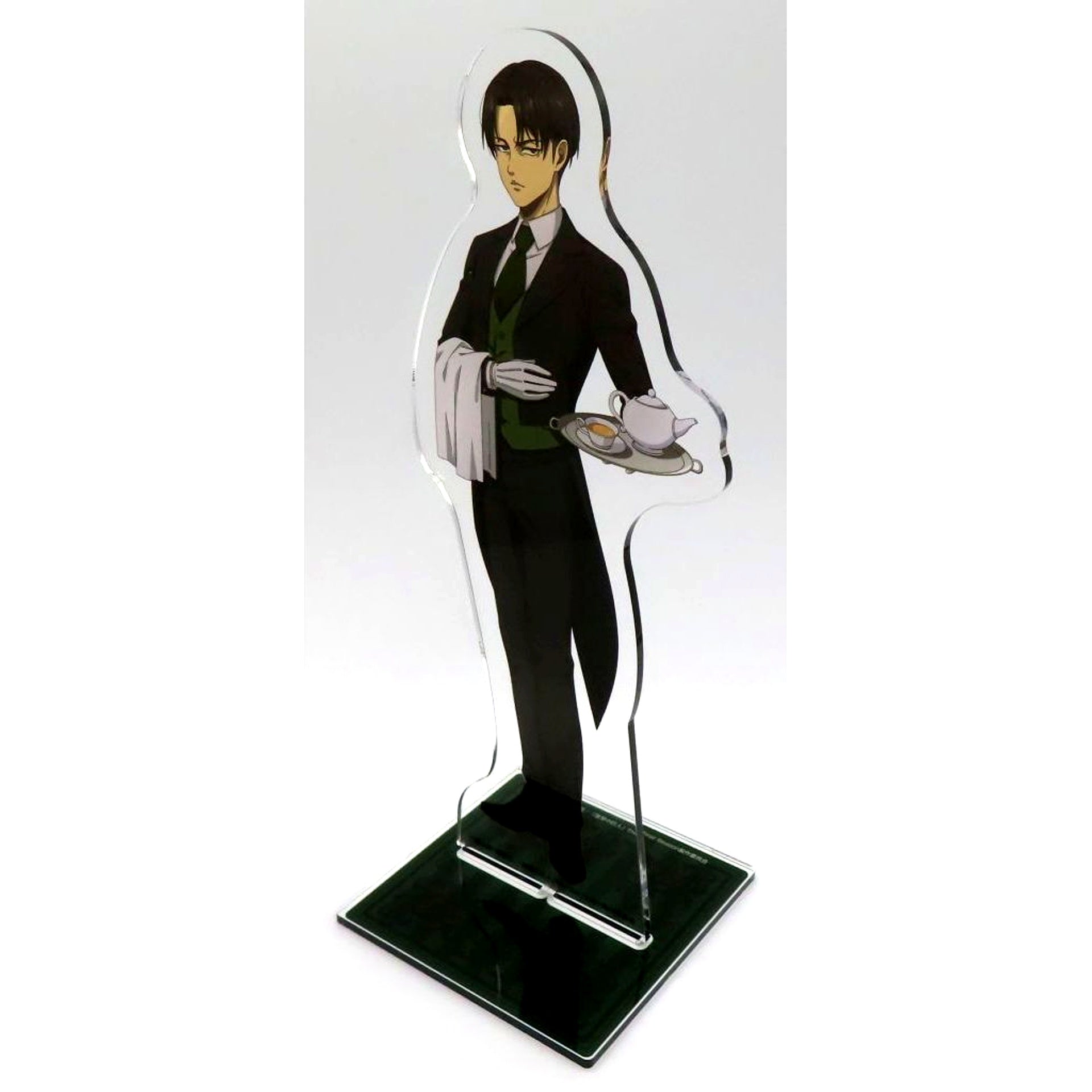 Levi Ackerman Selectable Big Acrylic Figure Attack on Titan Butler Outfit Acrylic Kuji S-4 [USED]