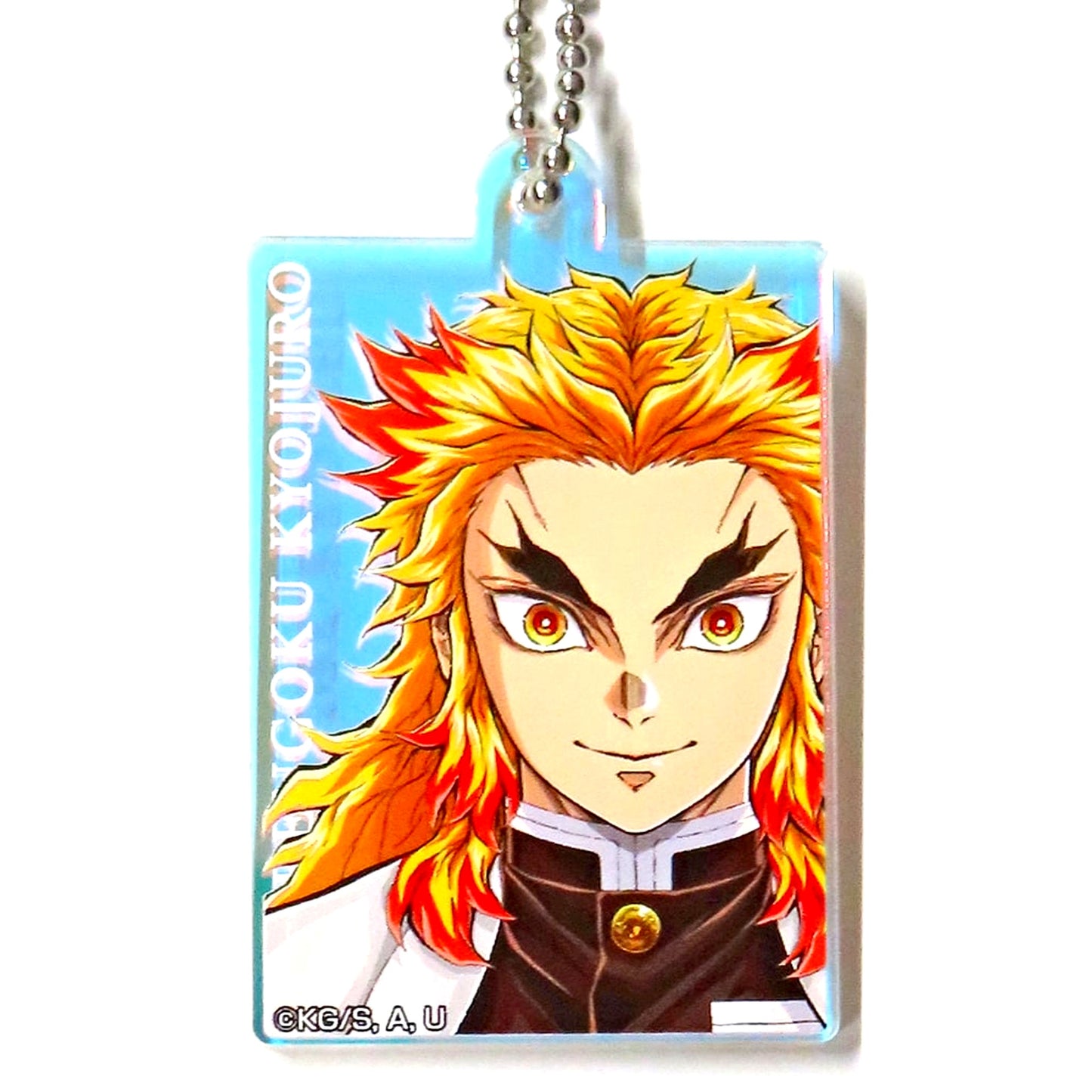 Kyojuro Rengoku Demon Slayer Kimetsu no Yaiba Hashira Exhibition Random Aurora Acrylic Charm [USED]